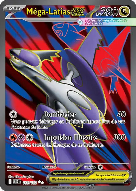 163/132 - Mega Latias Ex - ME01 Méga-Évolution