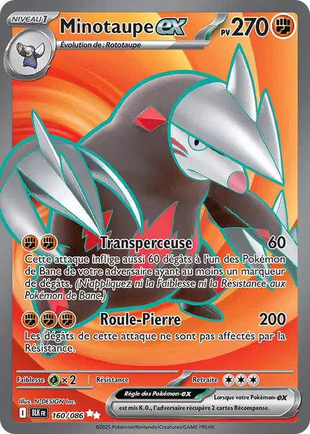 160/086 - Minotaupe EX - EV10.5 Foudre Noire