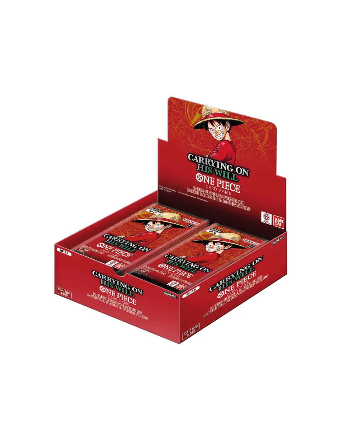 Display de 24 boosters - ONE PIECE OP13 - Carrying on his will