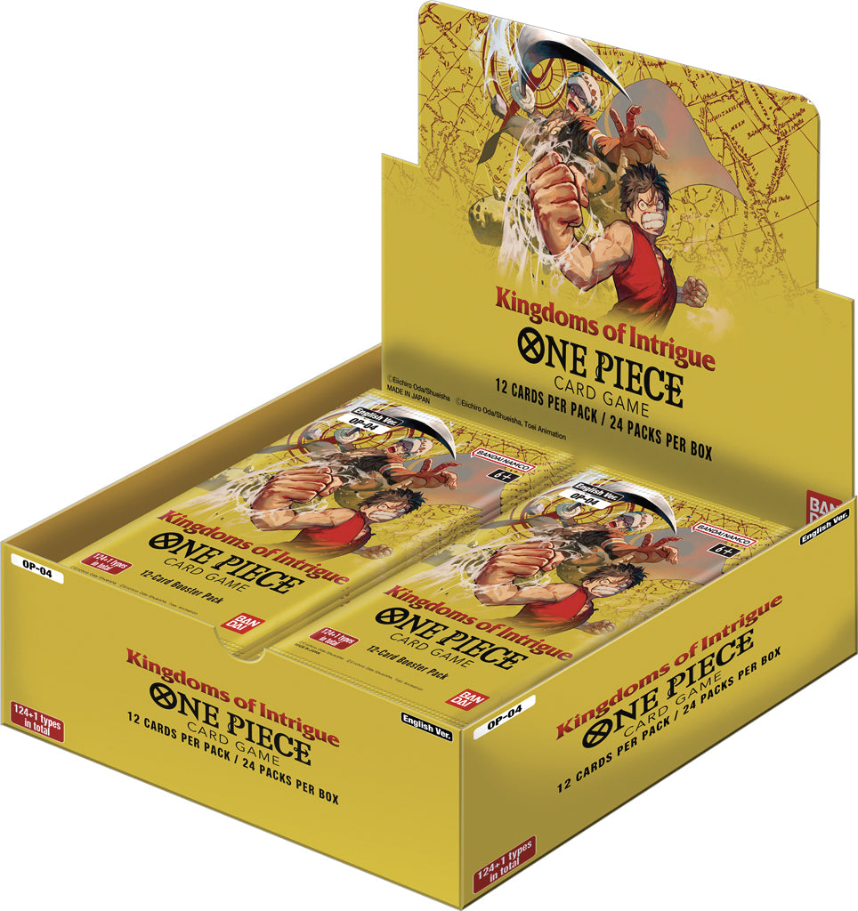 Display de 24 boosters - ONE PIECE OP04 - Kingdoms of Intrigue EN