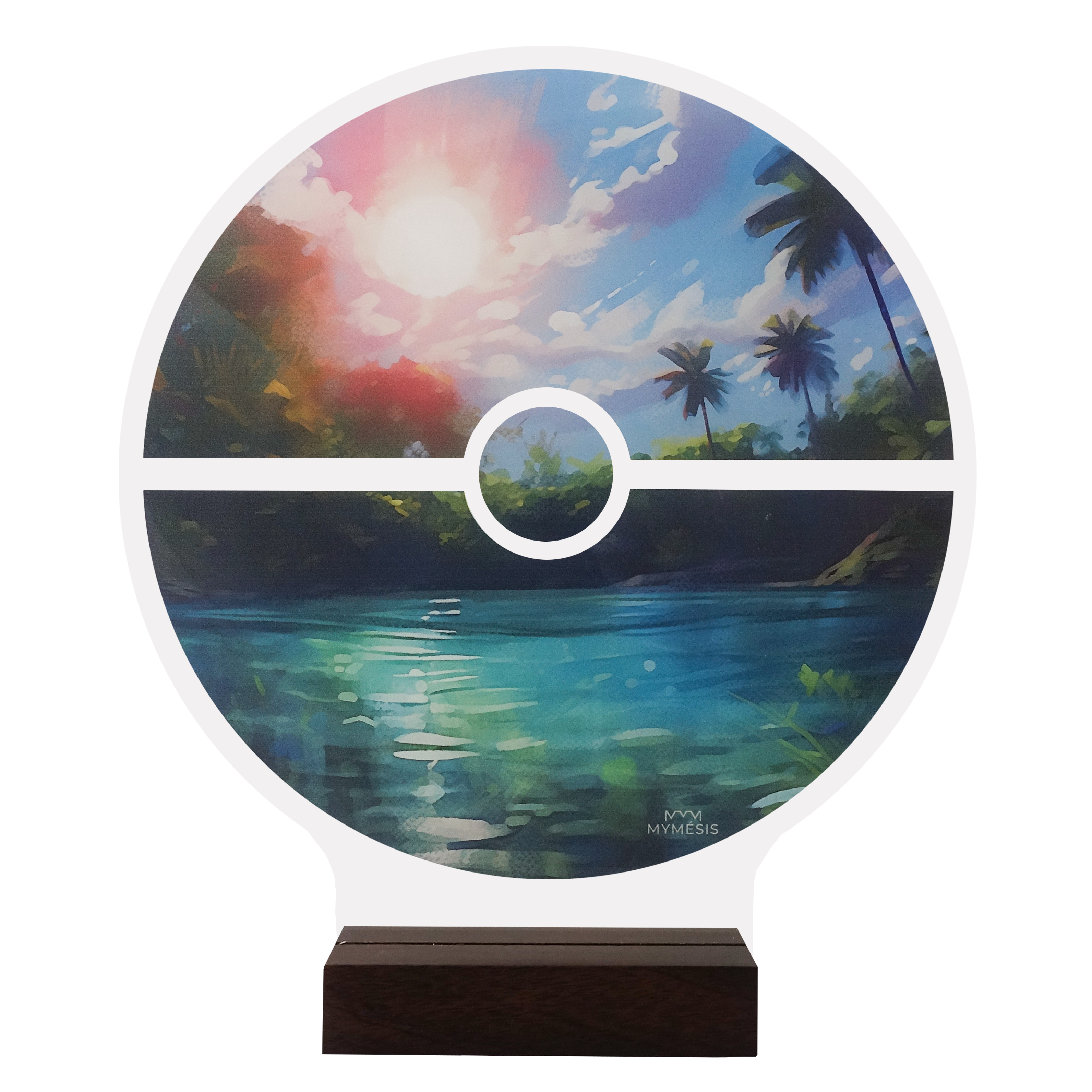 Porte carte Pokémon - Myméball : Paradis aquatique
