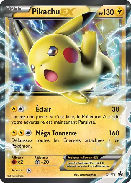 XY174 - Pikachu EX - Promo XY
