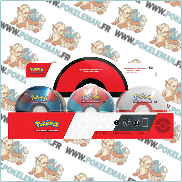 Coffret Pokeball Octobre 2023 (évolution céleste)