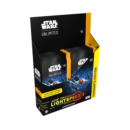 Display de 12 boosters - Star Wars Unlimited - Jump to Lightspeed - Collector Carbonite Edition EN