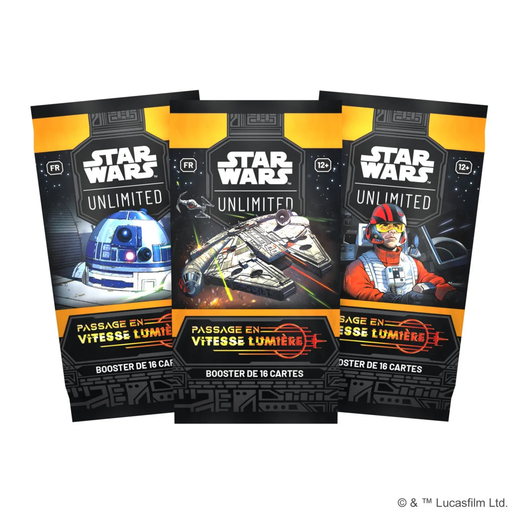 Display de 24 boosters - Star Wars Unlimited - Passage en Vitesse Lumière 🇫🇷