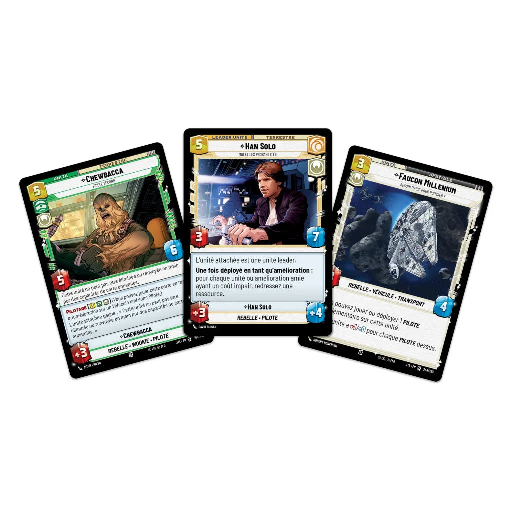 Deck de Démarrage - Star Wars Unlimited - Passage en Vitesse Lumière - Han Solo 🇫🇷