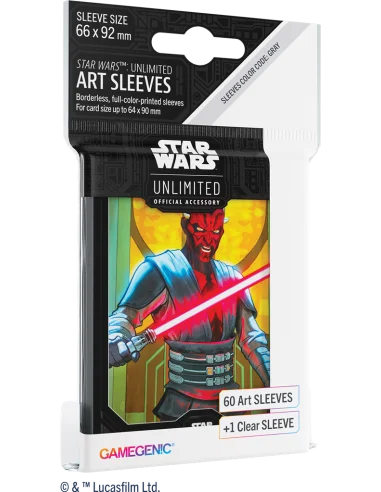 Sleeves - Star Wars Unlimited - Darth Maul
