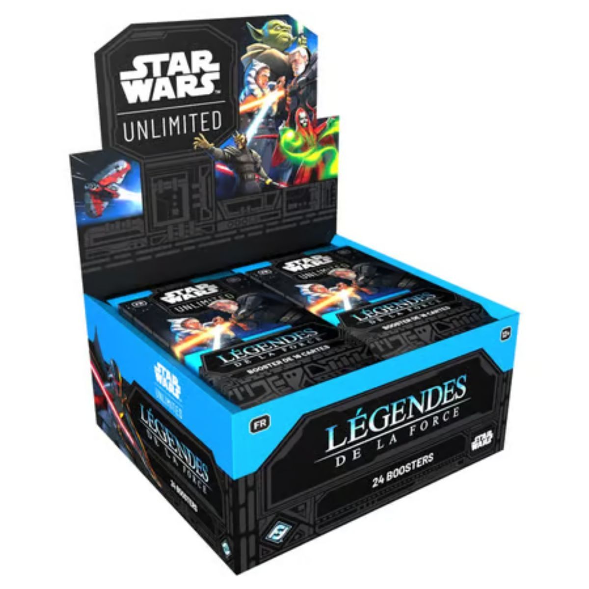 Display de 24 boosters - Star Wars Unlimited - Légendes de la Force 🇫🇷