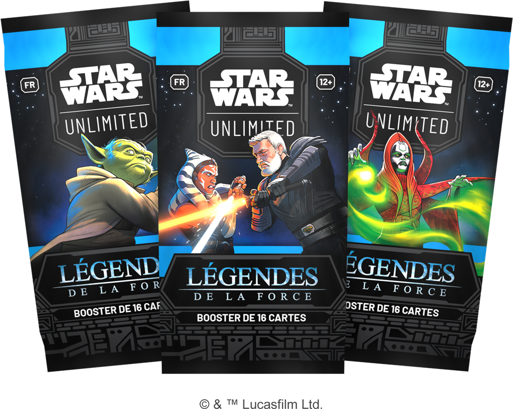 Display de 24 boosters - Star Wars Unlimited - Légendes de la Force 🇫🇷