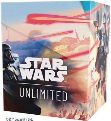 DECK BOX GAMEGENIC : Star Wars Unlimited - Ombres de la Galaxie / Mandalorian