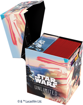 DECK BOX GAMEGENIC : Star Wars Unlimited - Ombres de la Galaxie / Mandalorian