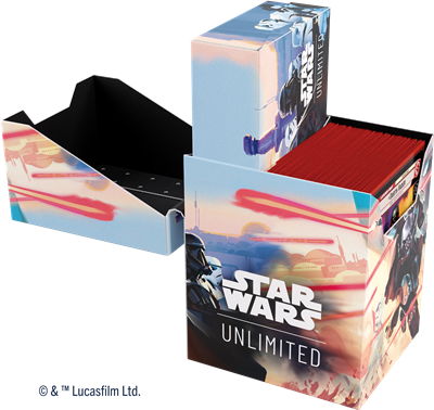 DECK BOX GAMEGENIC : Star Wars Unlimited - Ombres de la Galaxie / Mandalorian