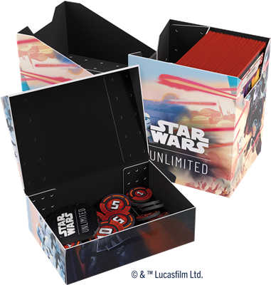 DECK BOX GAMEGENIC : Star Wars Unlimited - Ombres de la Galaxie / Mandalorian