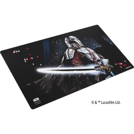 PLAYMAT GAMEGENIC : Star Wars Unlimited - Ombres de la Galaxie / Mandalorian