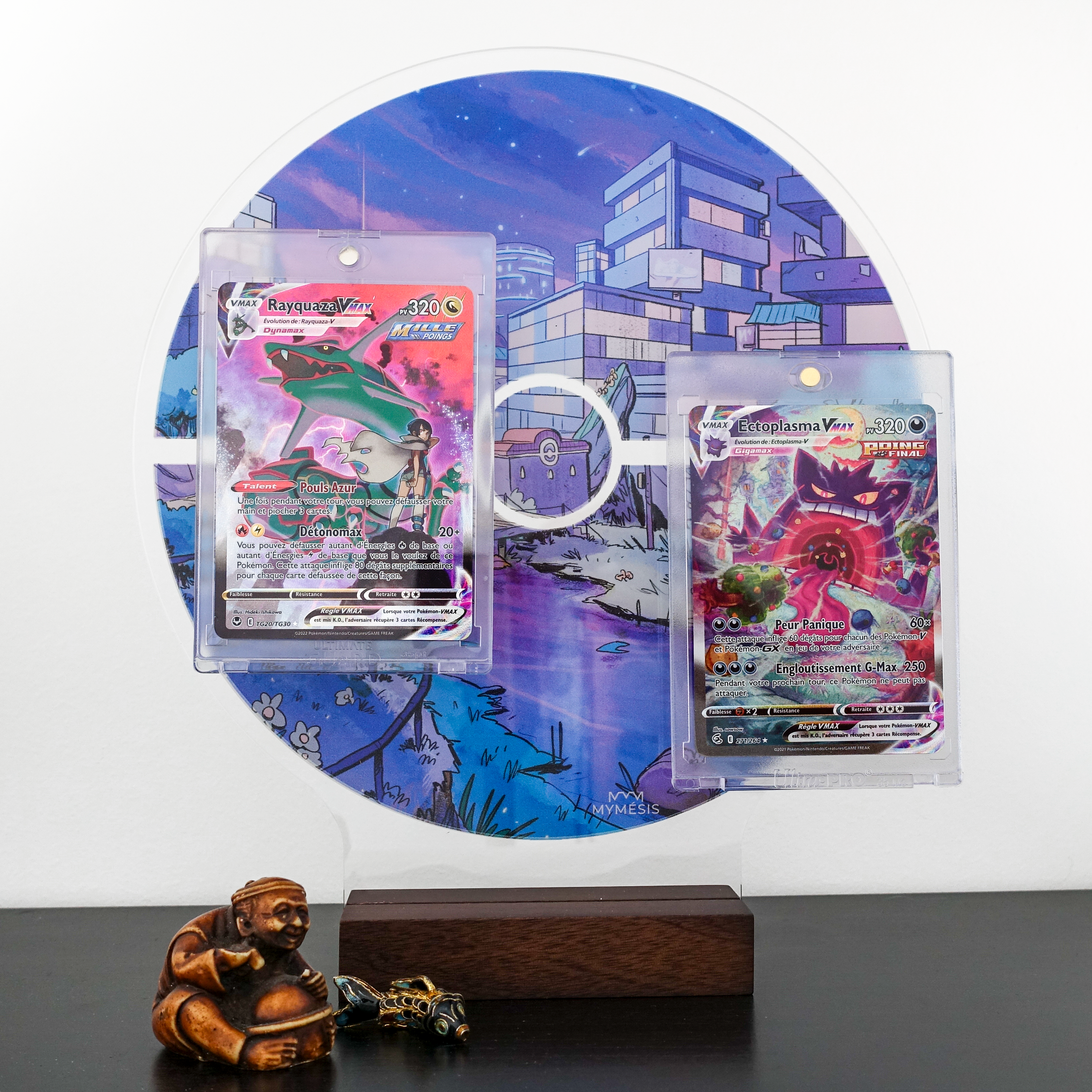 Porte carte Pokémon - Myméball : Ville nocturne