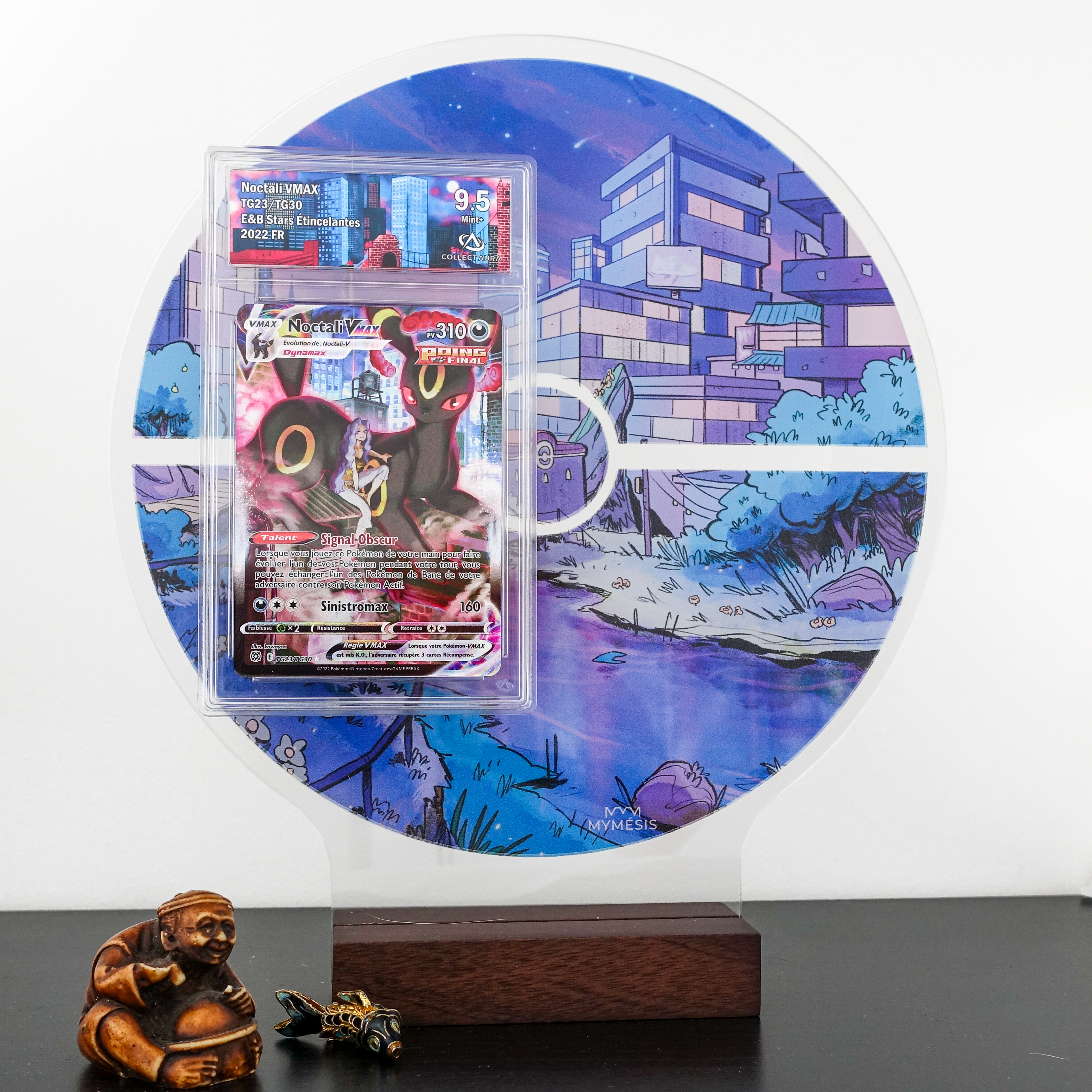 Porte carte Pokémon - Myméball : Ville nocturne