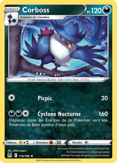 115/196 - Corboss - EB11 Origine Perdue