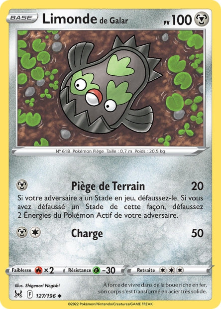 127/196 - Limonde de Galar - EB11 Origine Perdue