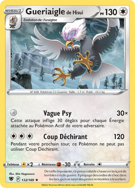 132/189 - Gueriaigle de Hisui - EB10 Astres Radieux