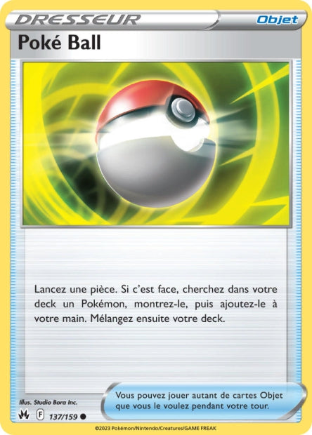 137/159 - Poké Ball - EB12.5 Zénith Suprême