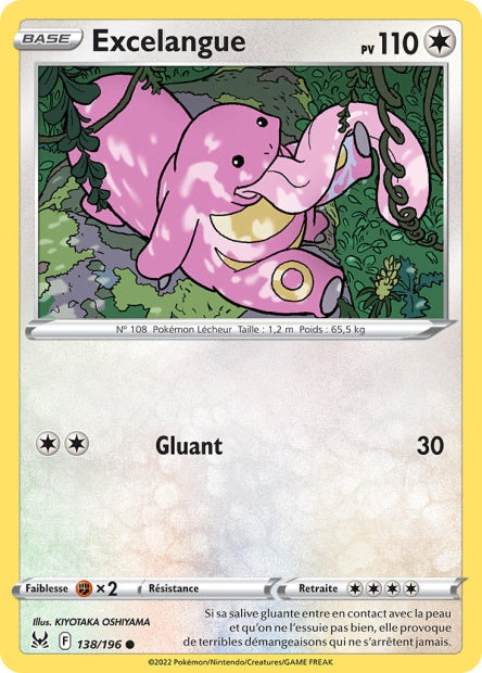 138/196 - Excelangue - EB11 Origine Perdue
