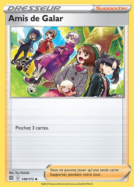 140/172 - Amis de Galar - EB9 Stars Etincelantes