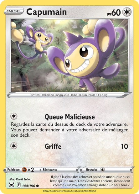 144/196 - Capumain - EB11 Origine Perdue