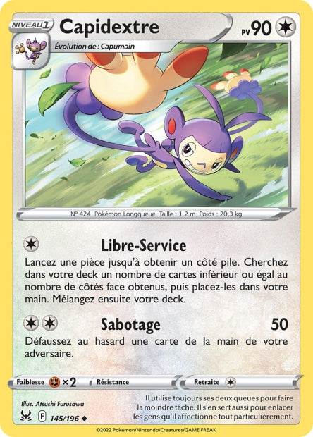 145/196 - Capidextre - EB11 Origine Perdue