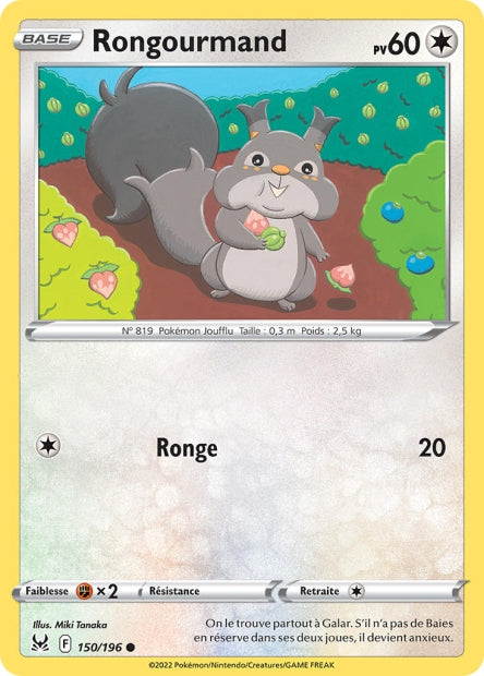 150/196 - Rongourmand - EB11 Origine Perdue