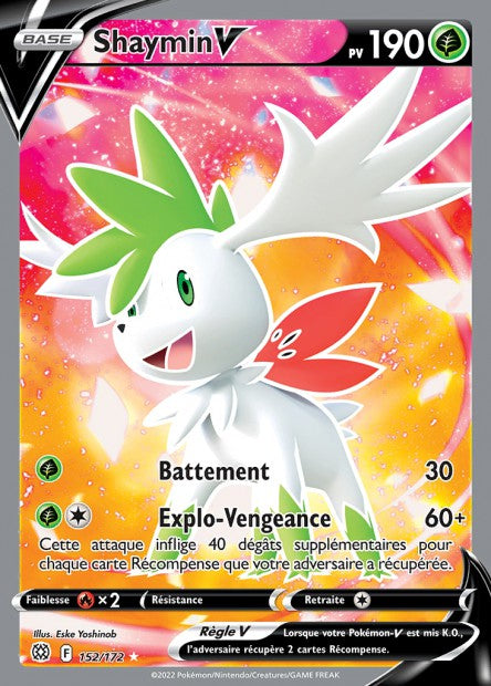 152/172 - Shaymin-V - EB9 Stars etincelantes