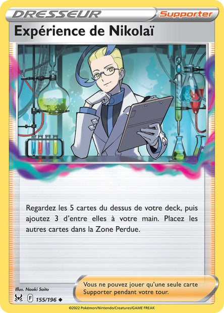 155/196 - Expérience de Nikolaï - EB11 Origine Perdue