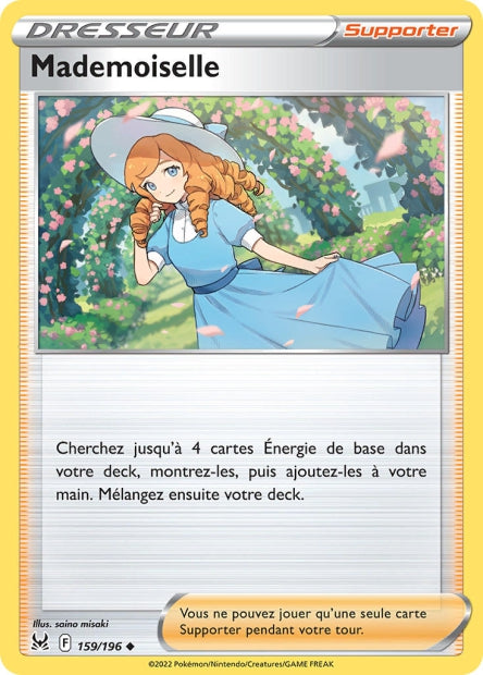 159/196 - Mademoiselle - EB11 Origine Perdue