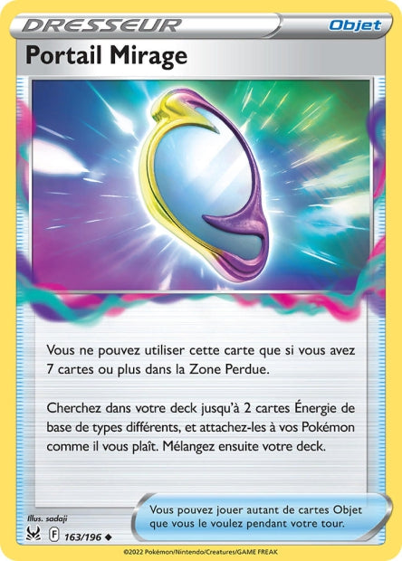 163/196 - Portail Mirage - EB11 Origine Perdue