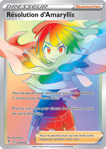 225/203 - Résolution d'Amaryllis - EB7 Evolution Celeste