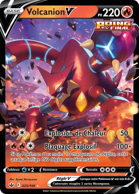 025/198 - Volcanion-V - EB6 Règne de Glace