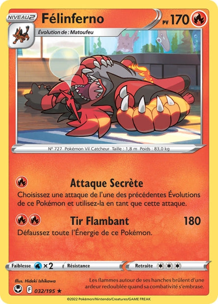 032/195 - Félinferno - EB12 Tempête Argentée