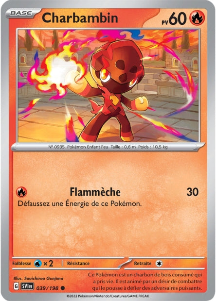 039/198 - Charbambin - EV1 Écarlate et Violet