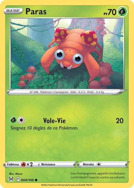 004/196 - Paras - EB11 Origine Perdue