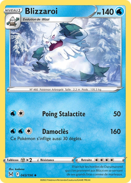 043/196 - Blizzaroi - EB11 Origine Perdue