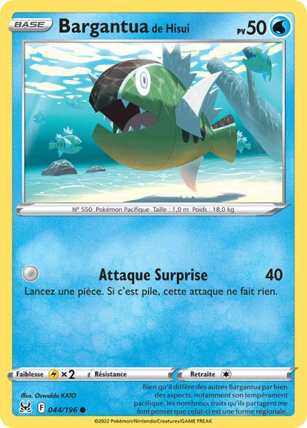 044/196 - Bargantua de Hisui - EB11 Origine Perdue