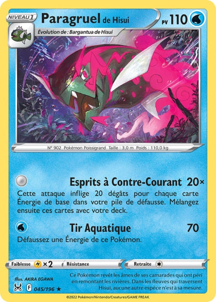045/196 - Paragruel de Hisui - EB11 Origine Perdue