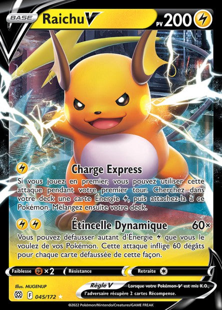 045/172 - Raichu-V - EB9 Stars etincelantes