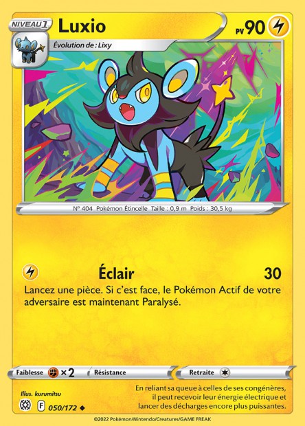 050/172 - Luxio - EB9 Stars Etincelantes