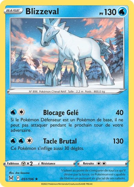051/196 - Blizzeval - EB11 Origine Perdue