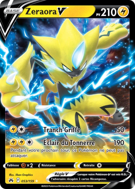 053/159 - Zeraora-V - EB12.5 Zénith Suprême