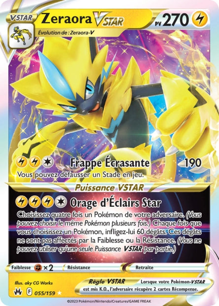 055/159 - Zeraora-VSTAR - EB12.5 Zénith Suprême
