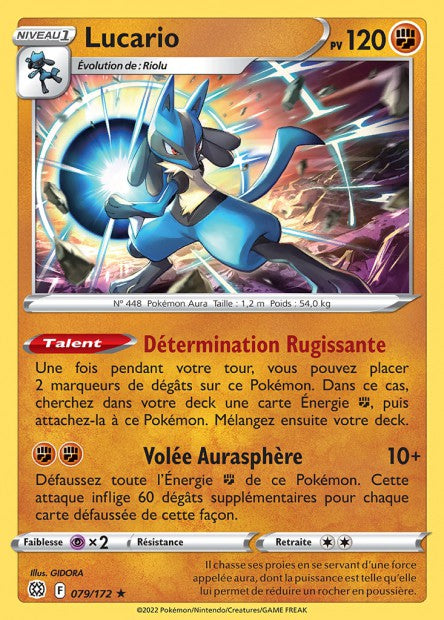 079/172 - Lucario - EB9 Stars Etincelantes