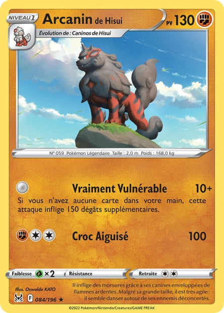 084/196 - Arcanin de Hisui - EB11 Origine Perdue