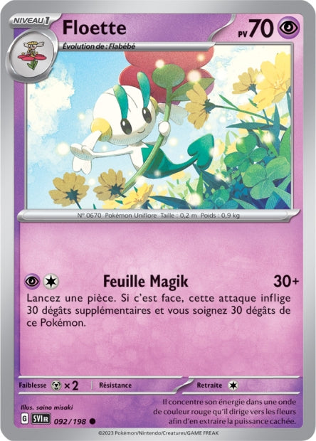 092/198 - Floette - EV1 Écarlate et Violet