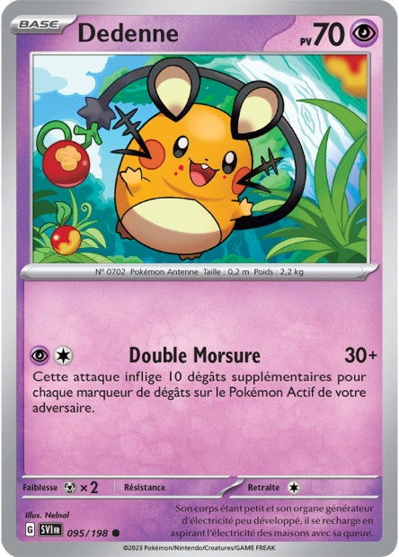 095/198 - Dedenne - EV1 Écarlate et Violet